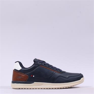Tommy Bowe Twenty Four Laced Casual Shoe - Marine